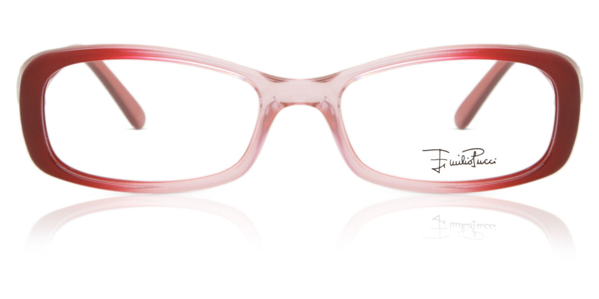 Image of Emilio Pucci EP2660 616 51 Czerwone Damskie Okulary Korekcyjne PL