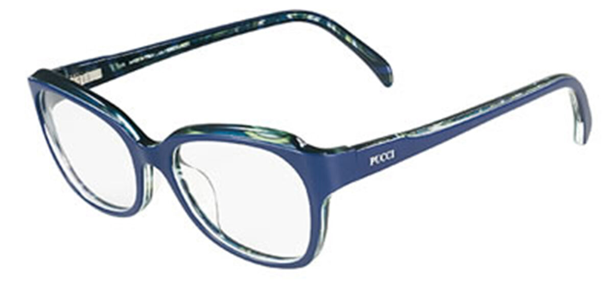 Image of Emilio Pucci EP2668 400 Óculos de Grau Azuis Feminino PRT