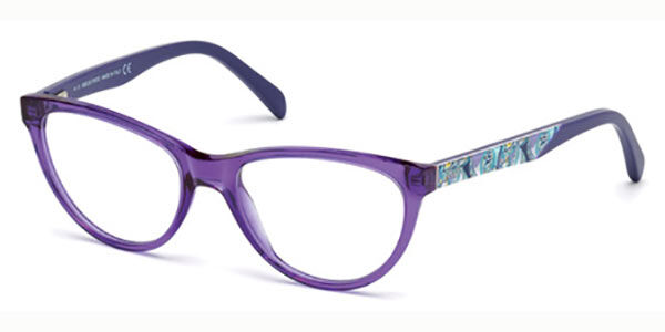 Image of Emilio Pucci EP5025 081 52 Purple Damskie Okulary Korekcyjne PL