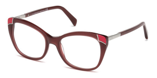 Image of Emilio Pucci EP5059 068 53 Czerwone Damskie Okulary Korekcyjne PL