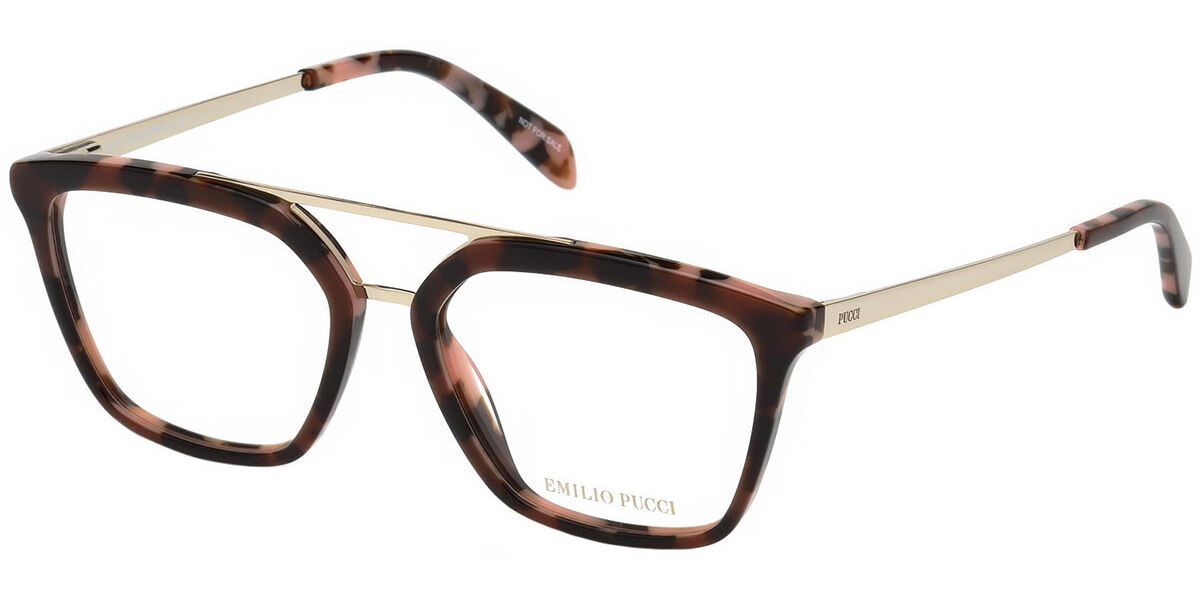 Image of Emilio Pucci EP5071 050 Óculos de Grau Tortoiseshell Feminino PRT