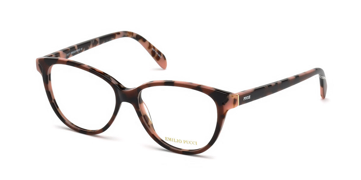 Image of Emilio Pucci EP5077 050 Óculos de Grau Tortoiseshell Feminino BRLPT