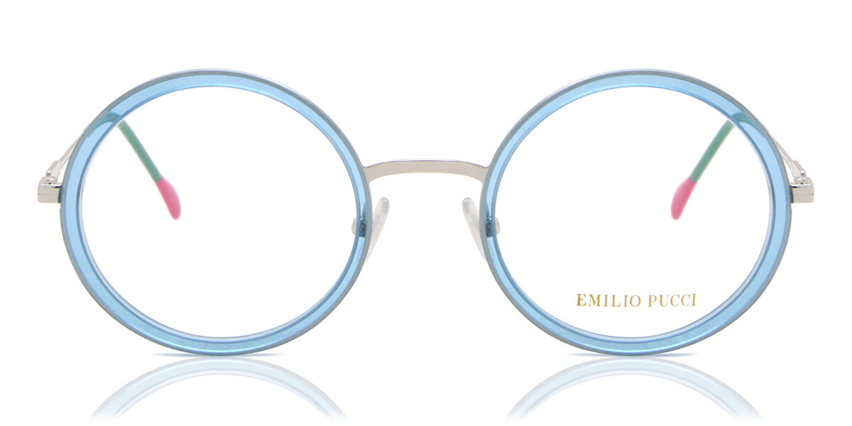 Image of Emilio Pucci EP5113 089 Óculos de Grau Azuis Feminino PRT