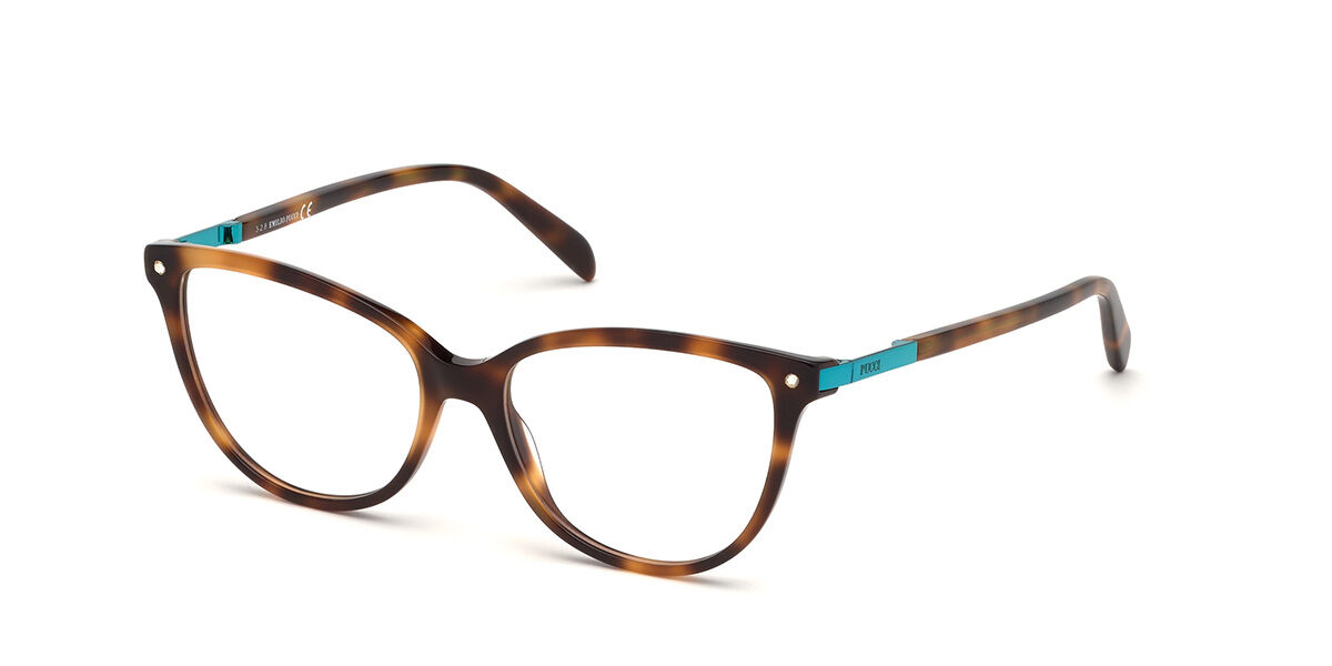 Image of Emilio Pucci EP5120 052 54 Tortoiseshell Damskie Okulary Korekcyjne PL