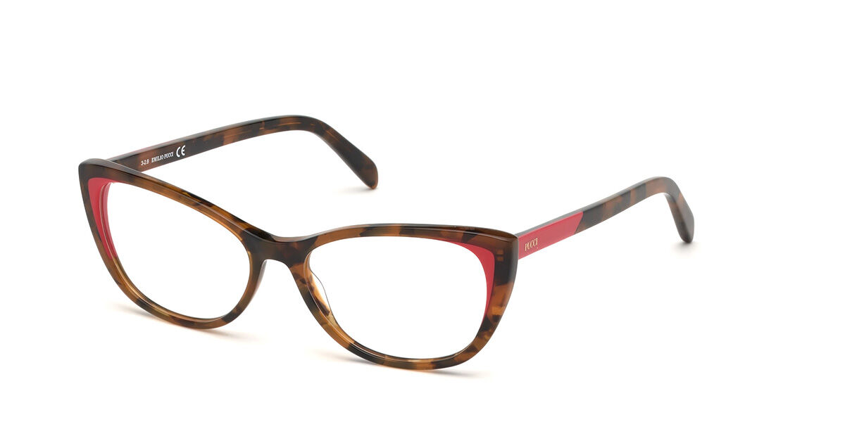 Image of Emilio Pucci EP5126 056 55 Tortoiseshell Damskie Okulary Korekcyjne PL