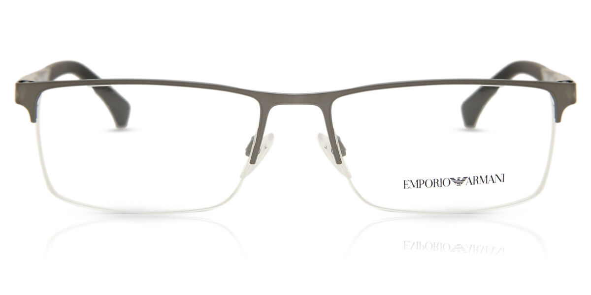 Image of Emporio Armani EA1041 3130 Óculos de Grau Prata Masculino BRLPT