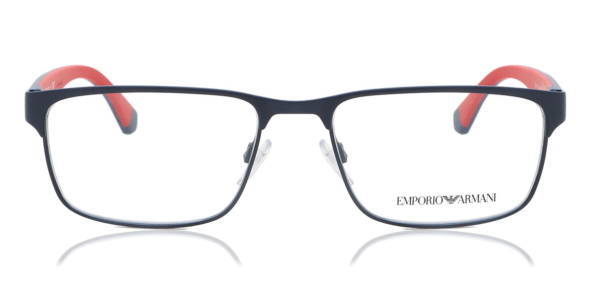 Image of Emporio Armani EA1105 3092 Óculos de Grau Azuis Masculino BRLPT