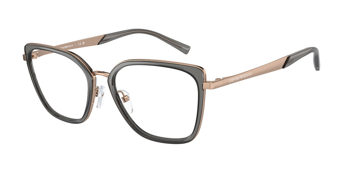 Image of Emporio Armani EA1152 3361 52 Złote Damskie Okulary Korekcyjne PL