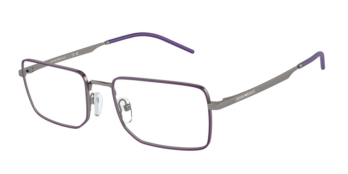 Image of Emporio Armani EA1153 3003 Óculos de Grau Purple Masculino BRLPT