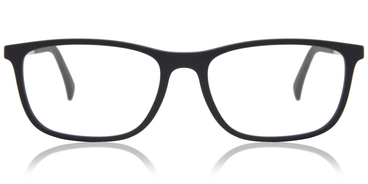 Image of Emporio Armani EA3069 5474 55 Niebieskie Męskie Okulary Korekcyjne PL