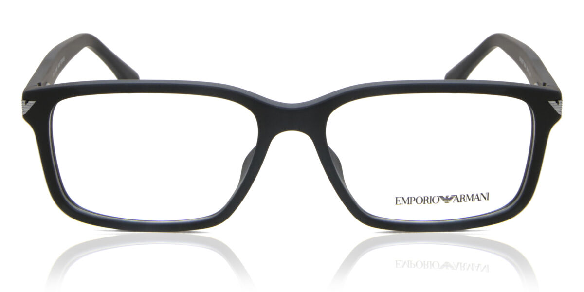 Image of Emporio Armani EA3072F Asian Fit 5042 Óculos de Grau Pretos Masculino PRT