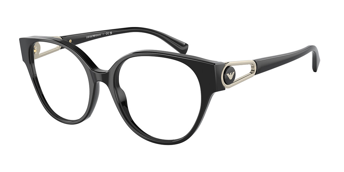 Image of Emporio Armani EA3211 5017 53 Czarne Damskie Okulary Korekcyjne PL