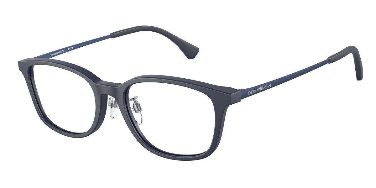Image of Emporio Armani EA3217D Asian Fit 5088 Óculos de Grau Azuis Masculino PRT