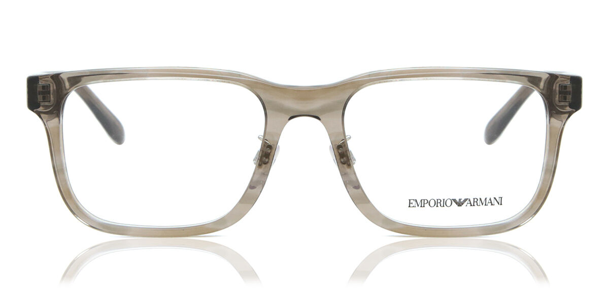 Image of Emporio Armani EA3218F Asian Fit 5099 Óculos de Grau Marrons Masculino PRT