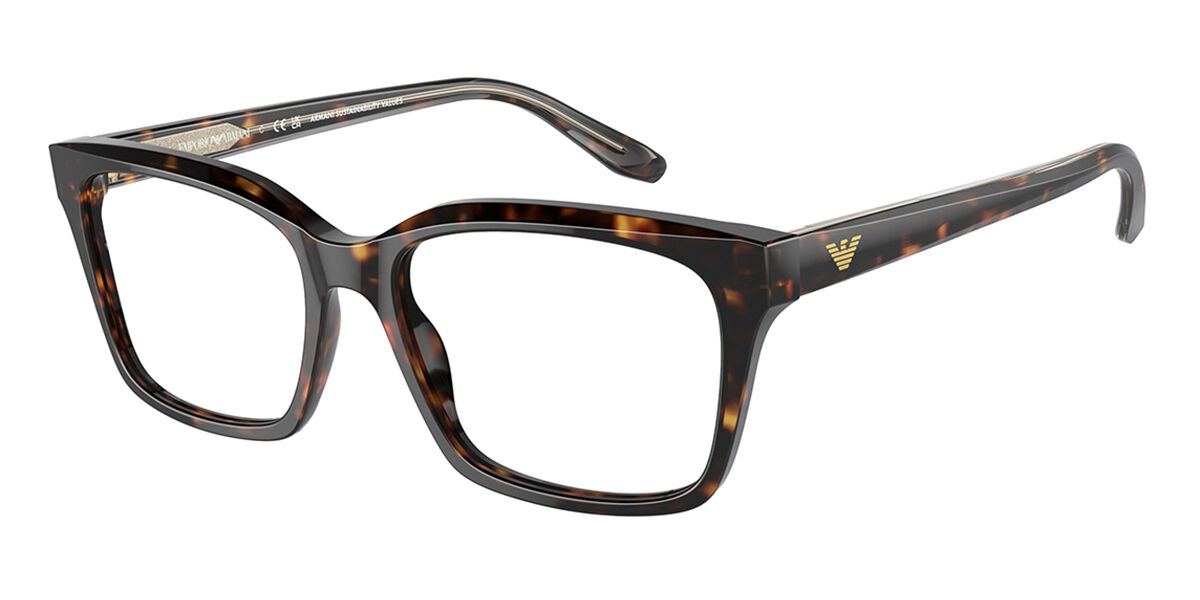 Image of Emporio Armani EA3219 5879 52 Tortoiseshell Damskie Okulary Korekcyjne PL