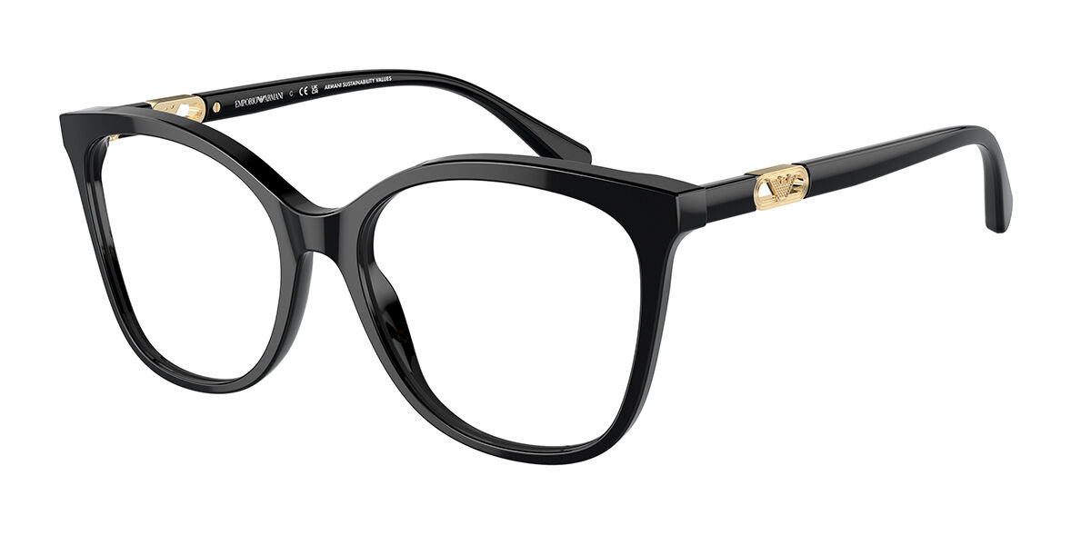 Image of Emporio Armani EA3231 5017 54 Czarne Damskie Okulary Korekcyjne PL