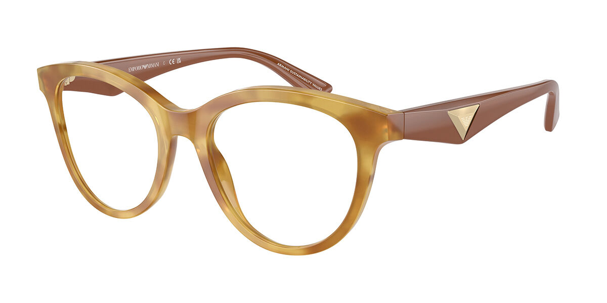 Image of Emporio Armani EA3236 6115 52 Tortoiseshell Damskie Okulary Korekcyjne PL