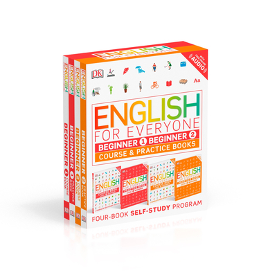 Image of English for Everyone: Beginner Box Set: Course and Practice Books--Four-Book Self-Study Program