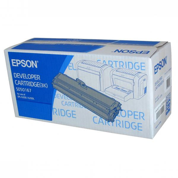 Image of Epson C13S050167 czarny (black) toner oryginalny PL ID 14398