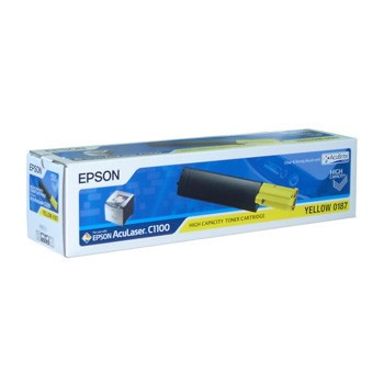 Image of Epson C13S050187 sárga (yellow) eredeti toner HU ID 890