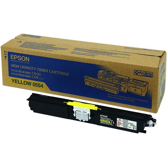 Image of Epson C13S050554 żółty (yellow) toner oryginalny PL ID 3057