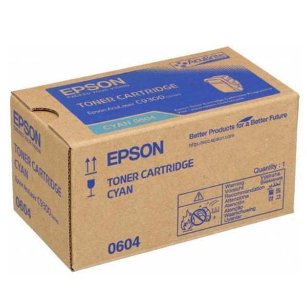 Image of Epson C13S050604 azuriu (cyan) toner original RO ID 14423