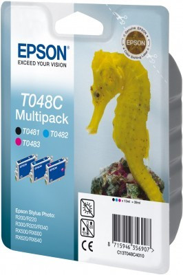 Image of Epson C13T048C40 T048C multipack cartus original RO ID 701