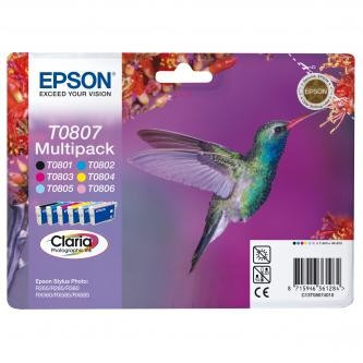 Image of Epson T08074011 T0807 sada originální cartridge CZ ID 4091