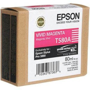 Image of Epson T580A00 purpurová (magenta) originální cartridge CZ ID 3821