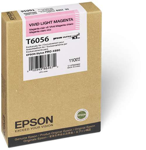 Image of Epson T6056 světle purpurová (light vivid magenta) originální cartridge CZ ID 2374