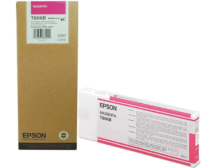 Image of Epson T606B00 purpurowy (magenta) tusz oryginalna PL ID 13890