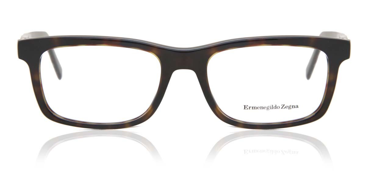 Image of Ermenegildo Zegna EZ5030 052 Óculos de Grau Tortoiseshell Masculino PRT