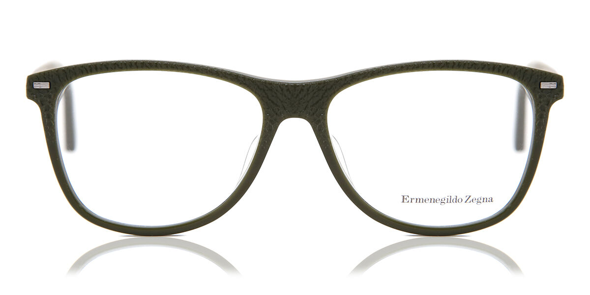 Image of Ermenegildo Zegna EZ5055 098 Óculos de Grau Verdes Masculino BRLPT