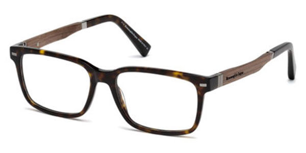 Image of Ermenegildo Zegna EZ5078 052 55 Tortoiseshell Męskie Okulary Korekcyjne PL