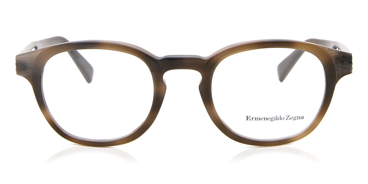 Image of Ermenegildo Zegna EZ5108 055 Óculos de Grau Tortoiseshell Masculino BRLPT