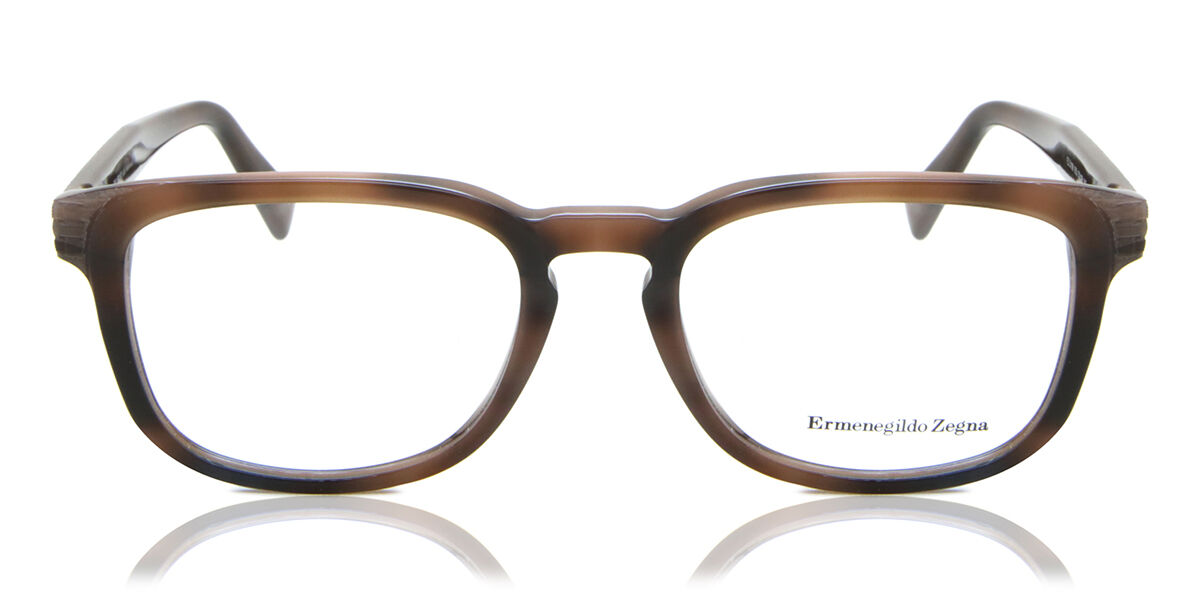 Image of Ermenegildo Zegna EZ5109 055 Óculos de Grau Tortoiseshell Masculino BRLPT