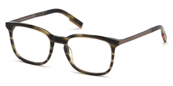 Image of Ermenegildo Zegna EZ5143 055 Óculos de Grau Tortoiseshell Masculino PRT