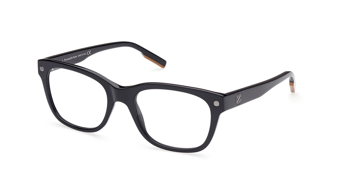 Image of Ermenegildo Zegna EZ5230 001 54 Czarne Męskie Okulary Korekcyjne PL