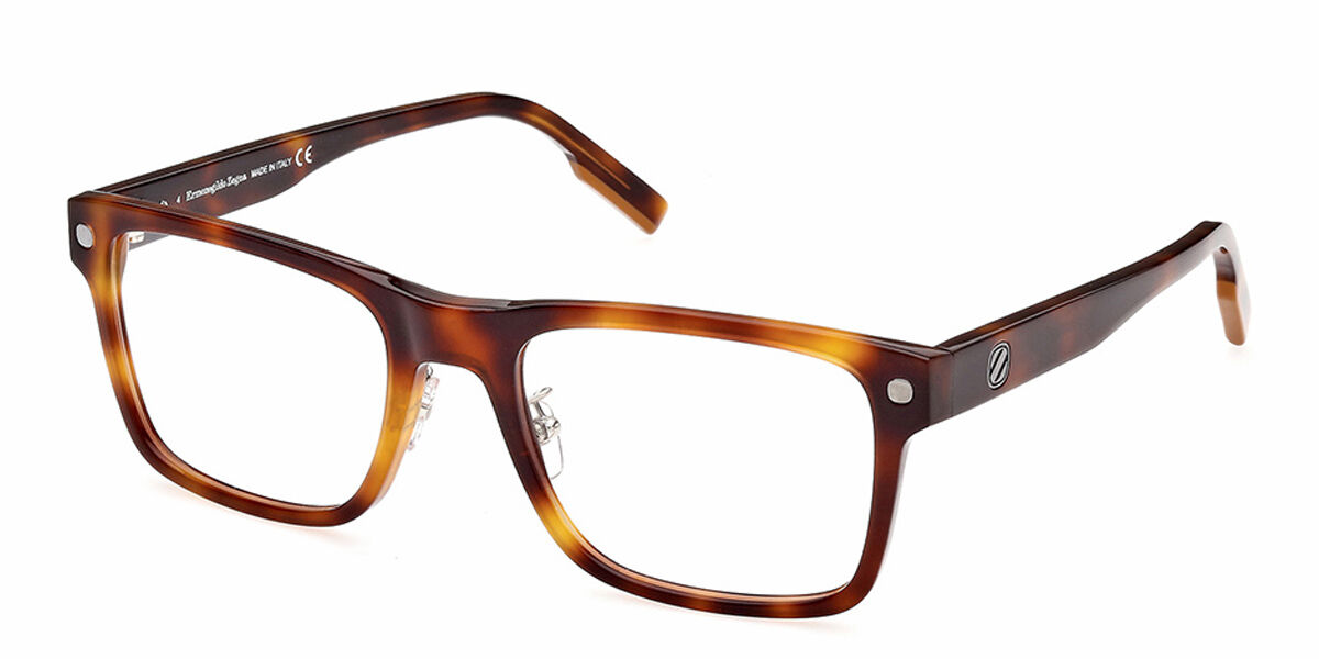 Image of Ermenegildo Zegna EZ5240-H 052 56 Tortoiseshell Męskie Okulary Korekcyjne PL