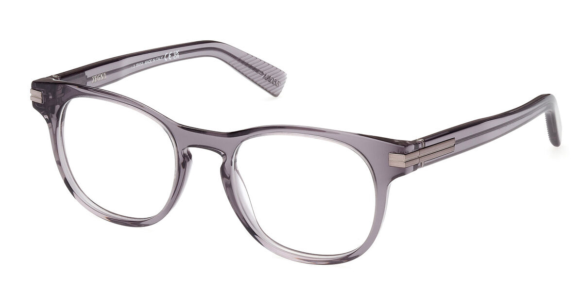 Image of Ermenegildo Zegna EZ5268 020 51 Przezroczyste Męskie Okulary Korekcyjne PL