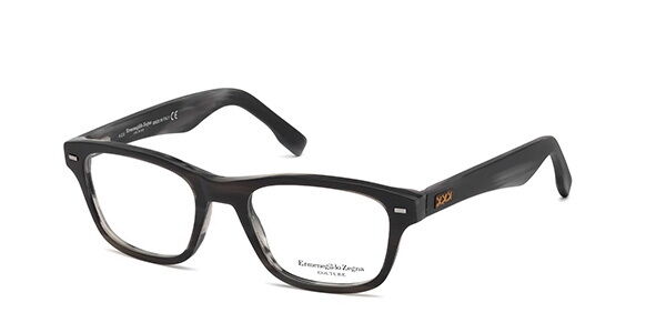 Image of Ermenegildo Zegna ZC5013 063 53 Czarne Męskie Okulary Korekcyjne PL