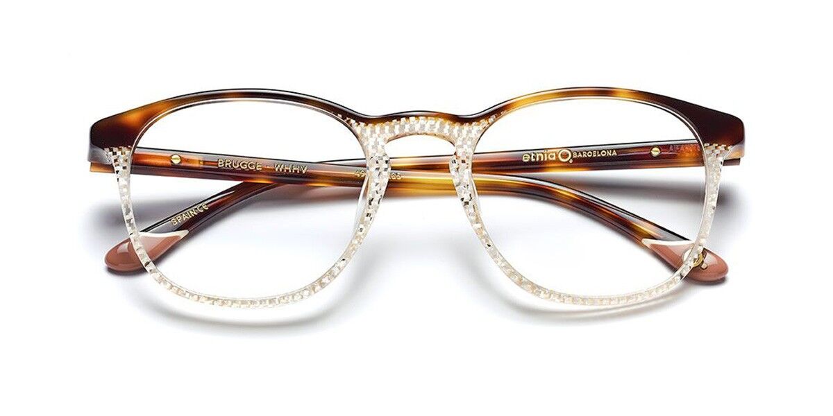 Image of Etnia Barcelona Brugge WHHV Óculos de Grau Tortoiseshell Feminino PRT