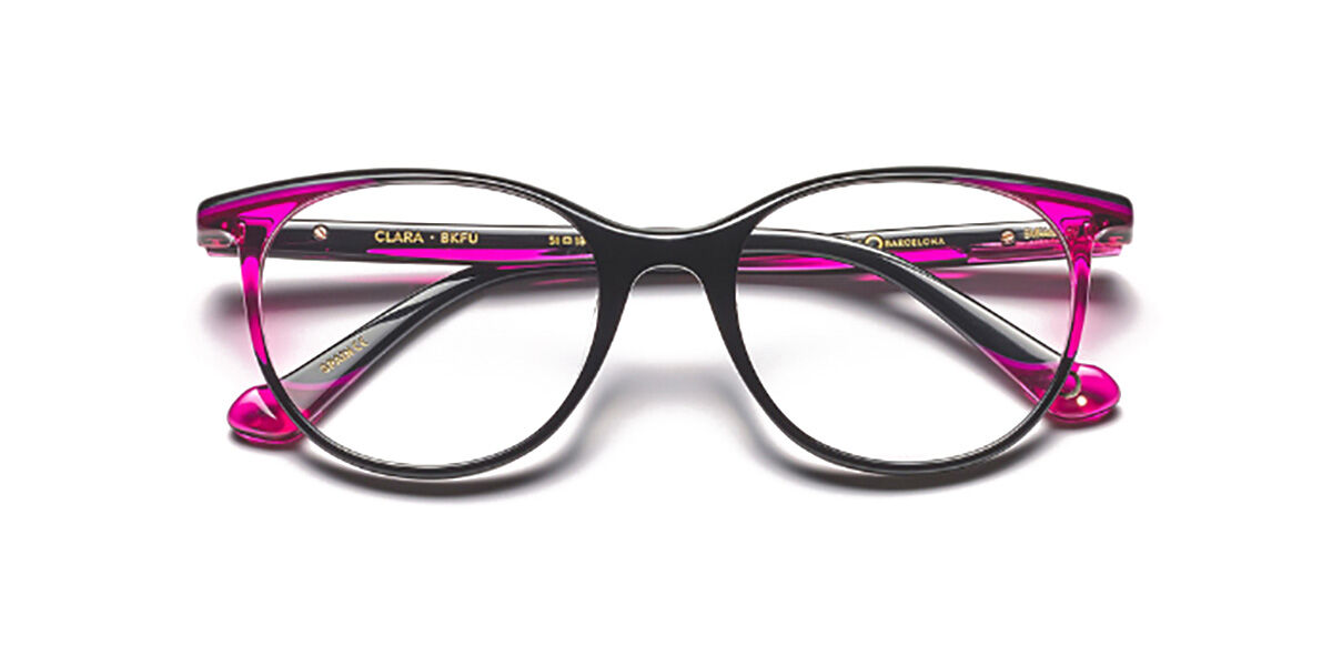 Image of Etnia Barcelona Clara BKFU Óculos de Grau Purple Feminino BRLPT