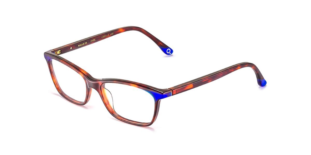 Image of Etnia Barcelona Halle 22 HVBL Óculos de Grau Tortoiseshell Feminino BRLPT