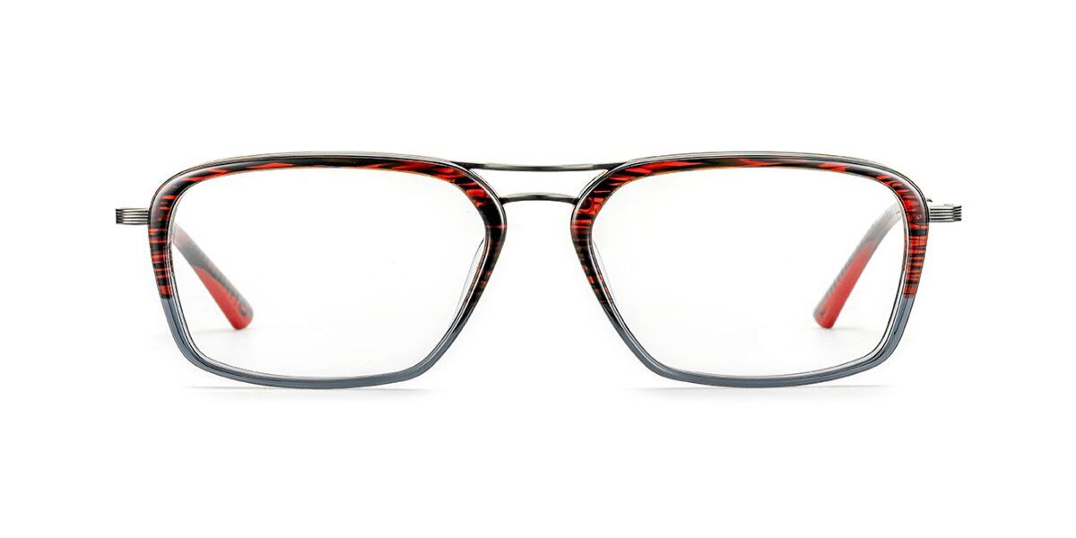 Image of Etnia Barcelona KINGSTON RDBK Gafas Recetadas para Hombre Rojas ESP