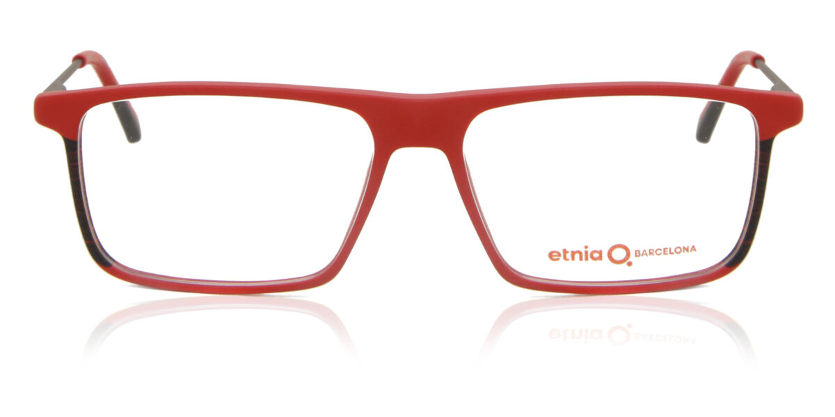 Image of Etnia Barcelona Meier RD 55 Czerwone Męskie Okulary Korekcyjne PL