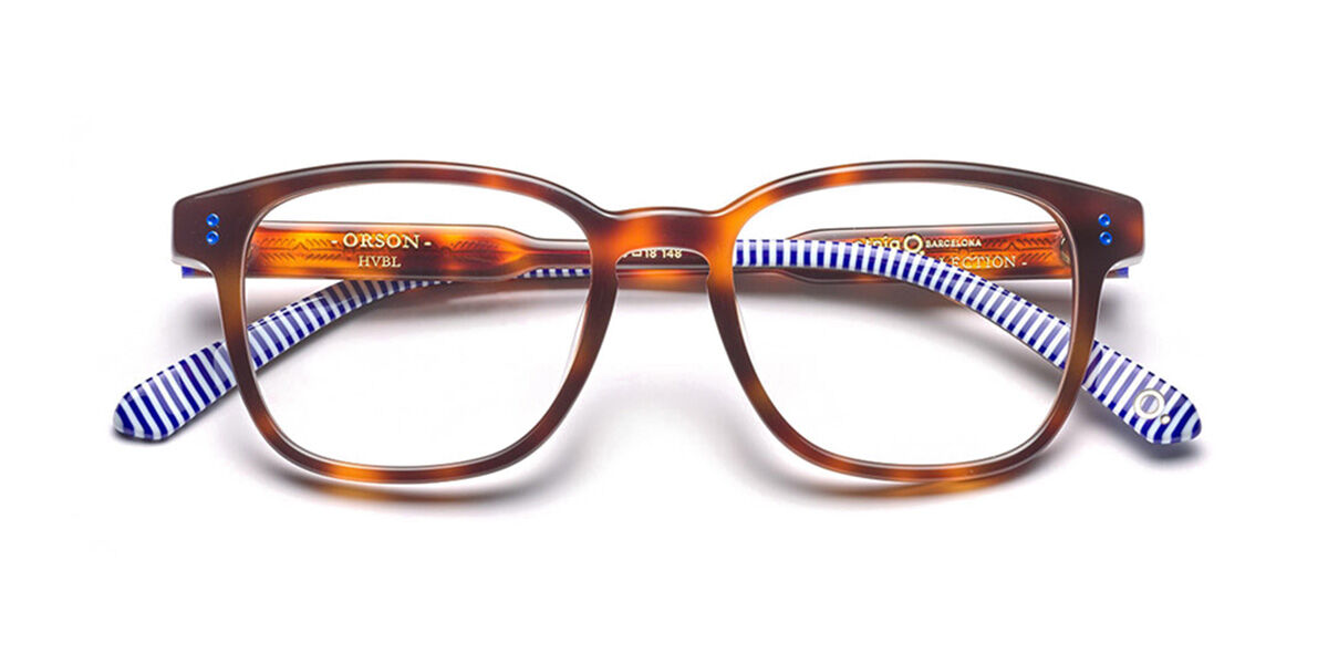 Image of Etnia Barcelona Orson HVBL Óculos de Grau Tortoiseshell Masculino BRLPT