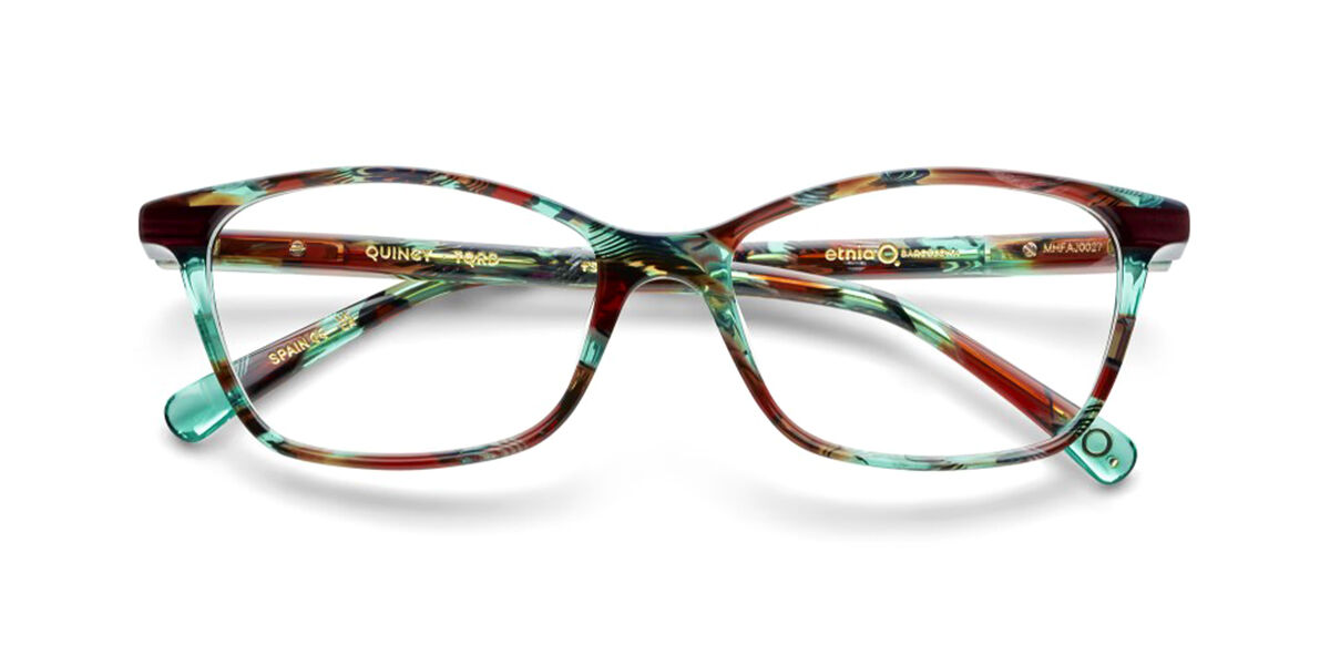 Image of Etnia Barcelona Quincy TQRD Gafas Recetadas para Mujer Verdes ESP