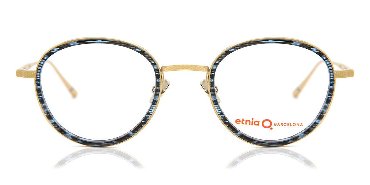 Image of Etnia Barcelona Roxbury BLGD Óculos de Grau Azuis Masculino BRLPT