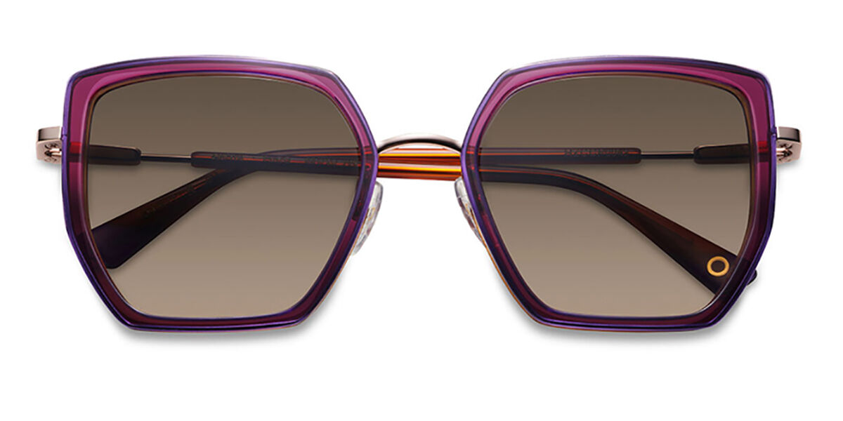 Image of Etnia Barcelona Zafra PUOG Óculos de Sol Purple Feminino BRLPT